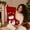 B, variant on Kbndieu Red Felt Christmas Stockings, Embroidered Xmas Stockings Santa, Snowman, Reindeer Xmas Character, Christmas Hanging Ornament for Family Holiday Season Decor