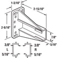 thumbnail image 2 of Prime-Line Drawer Side Track Back Brackets, 2 of 2