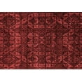 thumbnail image 1 of Ahgly Company Indoor Rectangle Abstract Red Modern Area Rugs, 7' x 10', 1 of 4