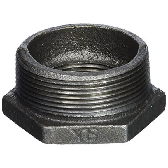 STZ Industries 2 in. MIP each X 1-1/2 in. D FIP Black Malleable Iron Hex Bushing