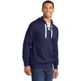 thumbnail image 4 of Sport-Tek ®  Lace Up Pullover Hooded Sweatshirt. St271 S True Navy, 4 of 6