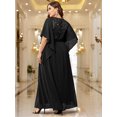 thumbnail image 2 of Miusol Women's Plus Size Elegant Butterfly Sleeve Chiffon Sequin Lace Bodice Evening Party Long Dress, 2 of 9