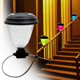 thumbnail image 1 of Feltree Solar-Powered Waterproof Railing Lights, IP65 Outdoor Decorative Tie-On LED Lamps for Pool Fence/Garden Path, 1 of 8