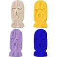 thumbnail image 6 of 3-Hole Knitted Full Face Cover Ski Mask Soft Winter Balaclava Cap Warm Knit Full Face Mask, 6 of 11