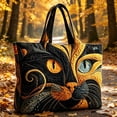 thumbnail image 6 of Quilted Tote Bag for Women, 12x12in Vintage Digital Print Shoulder Bag with Zipper, Large Capacity Foldable Shopping Tote, Tear-Resistant Polyester Handbag for Commuting Travel & Daily Use, 6 of 8
