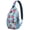 Fresh, variant on Camo Tactical Sling Backpack for Outdoor Travel, Lightweight Crossbody Shoulder Bag with Military Camouflage, Hunting Camo, Jungle and Army Design