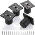thumbnail image 1 of Cerraduras para gabinetes para bebés y niños, paquete de 4 pestillos a prueba de niños con adhesivo para cajones, armarios, puertas de armarios y despensas, cerradura de refrigerador a prueb, 1 of 4