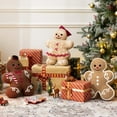 thumbnail image 4 of Phantoscope Christmas Series Decorative Male gingerbread man Decorative Pillow,dark coffee,19 x 13 inch, 4 of 5