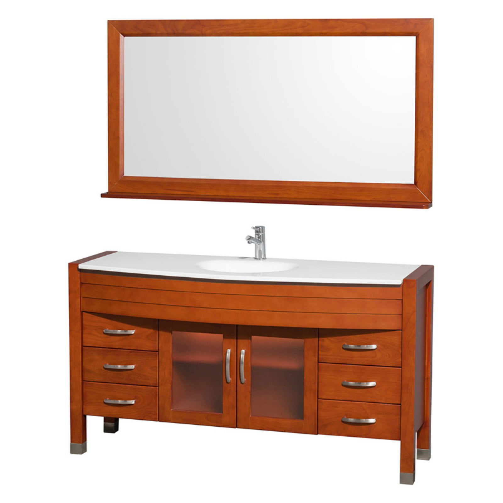 Bathroom vanities modern vanity single wood top walnut standing metropolitan american natural marble paperblog