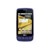 LG Optimus S - 3G smartphone - microSD slot - LCD display - 3.2" - 320 x 480 pixels - rear camera 3.2 MP - Sprint Nextel - purple
