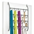 thumbnail image 5 of Lynk Over Door Hooks Rack - 16 Hook Over Door Hanger - Over Door Towel Rack - Over Door Hooks for Hanging Towels or Clothes - Over Door Towel Racks - For Bathroom, Bedroom or Laundry Room (Bronze), 5 of 9