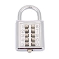 thumbnail image 1 of Combination Lock,5 Digit Combination Padlock Password Lock Digit Padlock Professional Grade, 1 of 9
