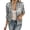 Silver1, variant on Women's Outfit Lightweight Slim Fit Reflective Zipper Jacket for Everyday Casual Wear in Spring and Autumn Womens Fashion Outerwear with Glossy and Modern Stitching(Sliver1,XXL)