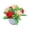 Champagne Rose, variant on 1 Pc 5.9" Mini Potted Artificial Sunflower, Small Fake Floral Arrangement in White Pot for Office Desk Decor