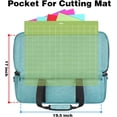 thumbnail image 3 of Funda de Transporte YOREPEK para Cricut Maker 4 con Almacenamiento para Tapete, 3 of 9