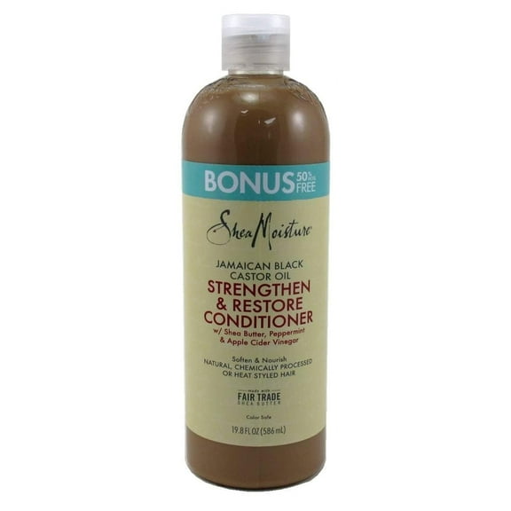 SheaMoisture 19.5 Fl. Oz. Organic Small Jamaican Black Castor Oil Conditioner