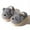 Grey, variant on GJSYRH Girls Plush Slipper Furry On Slippers Cozy Winter Home Shoes with Non Cartoon Print Sole Design for Indoor Comfort Coffee 3-3.5 Years