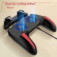 thumbnail image 4 of Double Fan Cooling Mobile Phone Gamepad Controller Suitable for Pubg Games and Movies, 4 of 5