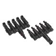 thumbnail image 3 of Solar T Branch Connector, Parallel Solar Panel Connector 1 To 5 Safe 1 Pair 1500VDC Low Contact Resistance With Wrench For Residential, 3 of 8