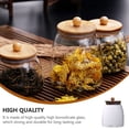 thumbnail image 4 of 3 Pcs Storage Jars Cereals Sealed Jars with Lid Transparent, 4 of 8
