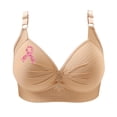 thumbnail image 2 of Ayfxijin Bras for Women No Underwire Bras Wireless Printing Gathered Together Large Size Daily Bra Underwear No Rims, 2 of 4