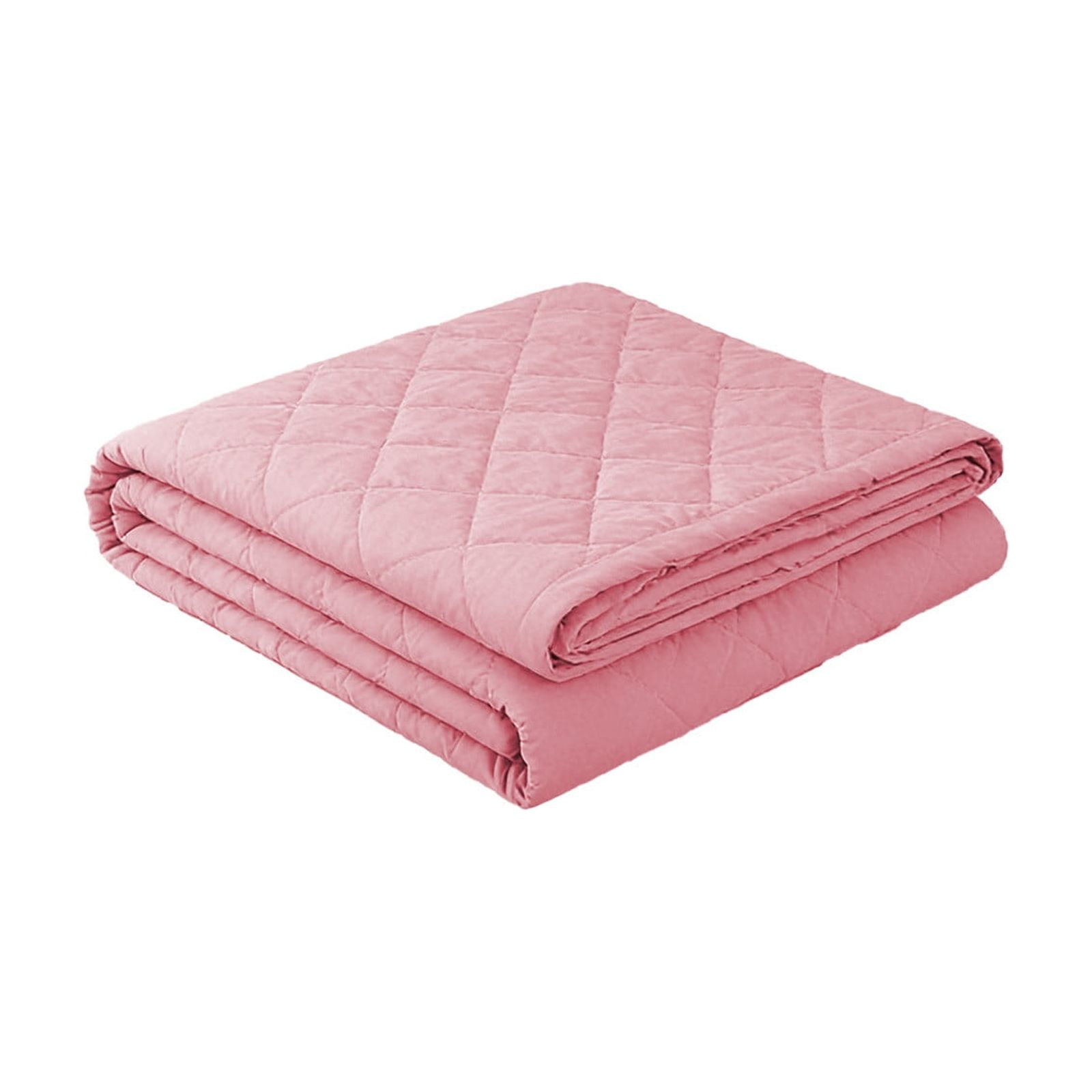 Lightweight Summer Blanket 59x39 Inches Cooling Throw Quilt For Couch And Travel Breathable Machine Washable Hot Pink
