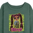 thumbnail image 3 of LOL OMG! Fashion Dolls - Fierce Graffiti - Women's Lightweight French Terry Long Sleeve Shirt, 3 of 5