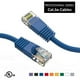 thumbnail image 3 of Cable Ethernet LAN CAT5e RJ45 3 FT SatelliteSale azul, 3 of 5