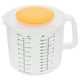 thumbnail image 2 of EeaseMX 1 taza medidora para hornear de escala duradera de 2,5 l, recipiente para mezclar en el hogar (blanco), 2 of 7