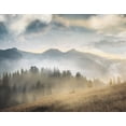 thumbnail image 2 of Anonymous 18x15 White Modern Wood Framed Museum Art Print Titled - Amazing Mountain Landscape II., 2 of 4