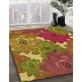 thumbnail image 3 of Ahgly Company Tapis d'Intérieur Lavables en Machine, Carrés de Transition, Carrés de 3', 3 of 7