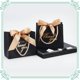 thumbnail image 4 of 24 bolsas de regalo de agradecimiento, bolsas de papel negro para regalo, bolsas de recuerdo de fiesta con estampado en caliente y cinta., 4 of 6