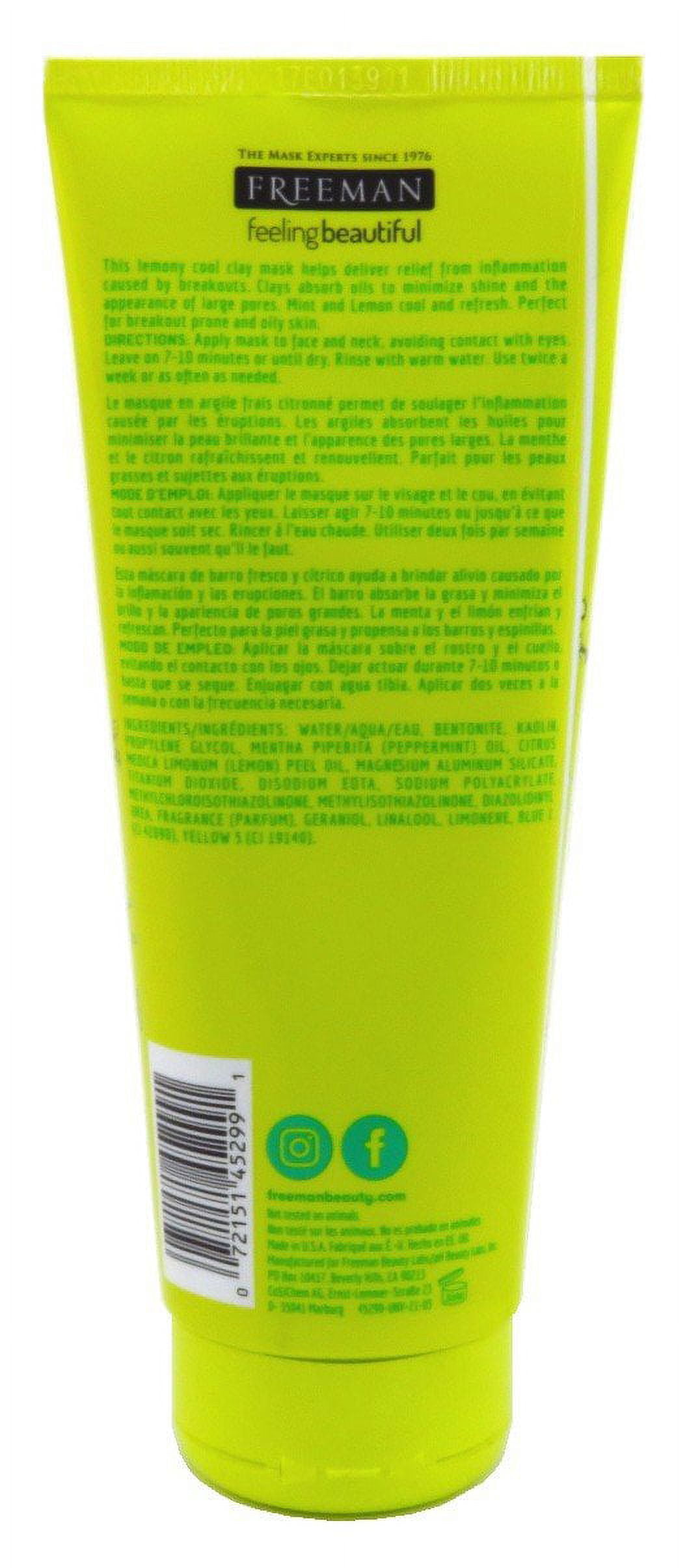 Freeman Feeling Beautiful Facial - Masque antistress minéraux de la mer Morte 175 ml