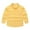 Yellow, variant on Lilgiuy Little Big Boys Girls Casual Solid Long Sleeve Button Down Dress Shirt Fall Tops for 5-6 Years