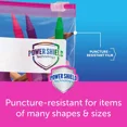 thumbnail image 3 of Ziploc Slider Food Storage Freezer Bag Zip Lock Plastic Travel Quart Size 42 Ct*, 3 of 5