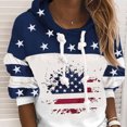 thumbnail image 2 of Sudadera con capucha de manga larga con estampado de bandera estadounidense para hombres y mujeres (L) Tmvgtek Para estrenar, 2 of 3