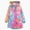 Multicolor, variant on DJDLJWCJ Girls Windbreaker Jacket Cute Print Fleece Lined Windproof Winter Coat Thickened Thermal Jacket Purple Size 8