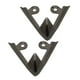 thumbnail image 4 of Protector puntiagudo para zapatos Salvador 2 Piezas Tacones Altos Gris, 4 of 10