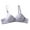 Blue, variant on VerPetridure Push Up Bras for Women Women's Bra Soild Wire Free Underwear One-Piece Bra Everyday Small Cup Underwear