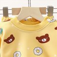 thumbnail image 7 of HFHAPW Girl Boys Pajamas 2Piece Toddler Kids Pjs Sets Toddler Clothes Fall Winter Sleepwears, 7 of 7