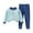 Sky Blue, variant on Utoimkio Toddler Baby Boy Girls Clothes Outfits Long Sleeve Cute Print Sweatshirt and Pants 2 Piece Fall Winter Sweatsuit Set