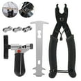 thumbnail image 5 of Austok Bike Chain Repair Tool Kit Bicycle Link Pliers Bike Chain Breaker Splitter Hook Plier Bike Chain Removal Tool Chain Wear Indicator Chain Checker Bicycle Missing Links, 5 of 7