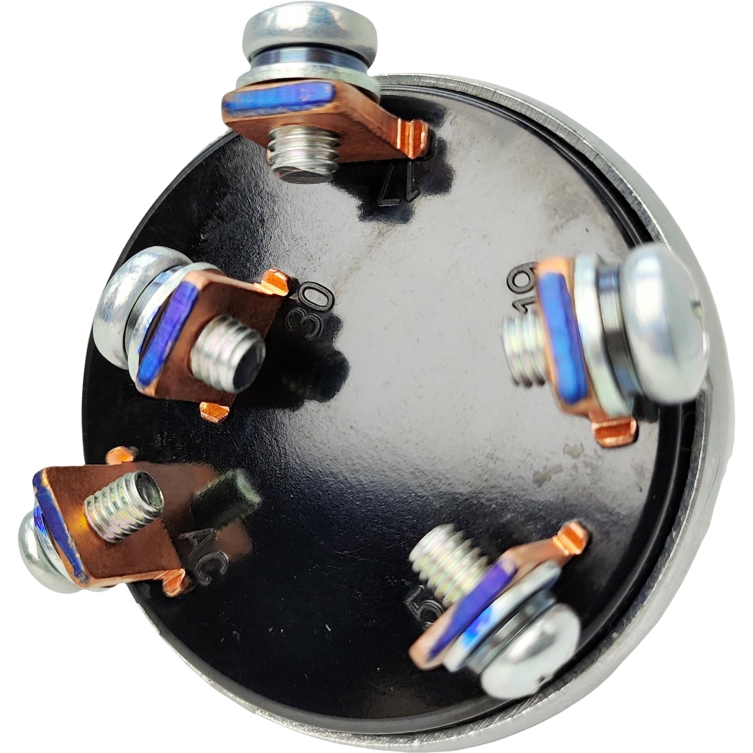 Ignition Starter Switch with 2 Keys 66706-55120 Compatible with Kubota B5100 B6100 B7100 V1505