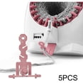 thumbnail image 4 of Perfeclan 5x máquina de tejer TANGJMXG telar doble giratorio Rosa, 4 of 5
