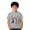 Grey, variant on lnmuld Independence Day Boys "250 Years America Strong" Patriotic Graphic Short Sleeve T-Shirt Color:Grey,Size:12-13 Years
