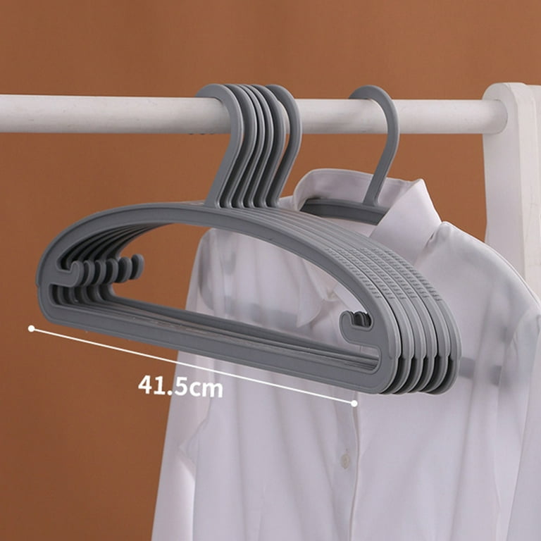 EVA Bendable Sponge Clothes Hangers,10 Pack Metal Wide Shoulder