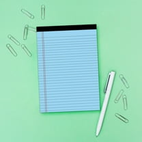 Horizontal Line Tear-Off Notepad | A3 A4 Memo Planner | High-Quality Bleed-Resistant Paper | Smooth Writing Texture | Bright Colors | 50 Sheets | Portable Compact Design