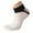 C-White854, variant on Toe Socks For Men Five Finger Striped Breathable Crew Socks Low Cut Sports Sock