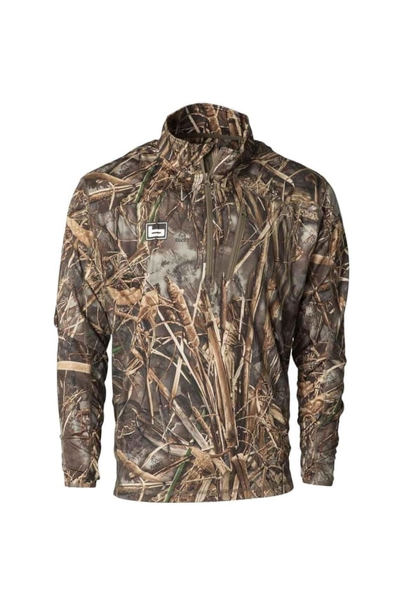 Men's Tech Stalker 1/4 Zip Pullover, Color: MAX7, Size: L (B1010017-M7-L)