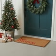 thumbnail image 4 of Calloway Mills 109252436 Be Merry Red Doormat 24" x 36", 4 of 6